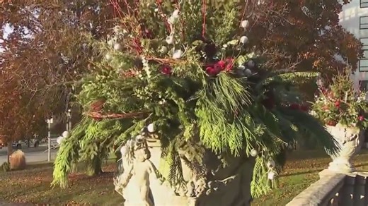 Restoring part of mansion’s exterior