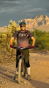 7.7K views · 733 reactions | Last night beat any postcard or Olan Mills backdrop I’ve ever seen! The Superstition Mountains and sky above were a constant distraction on the trail. The cloud / dust mixture even had a rainbow and a few lightning bolts hrown in for extra measure! | Jeremy Johnson Photography | Facebook