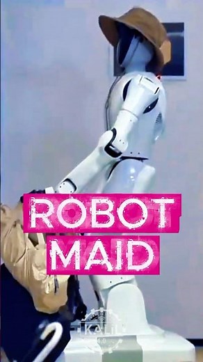 China's New Huawei-Backed Humanoid Robot Maid #robot #robotics #humanoidrobot