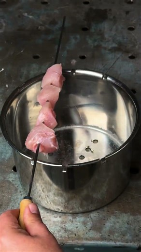DIY grill pot for camping 🏕️🔥