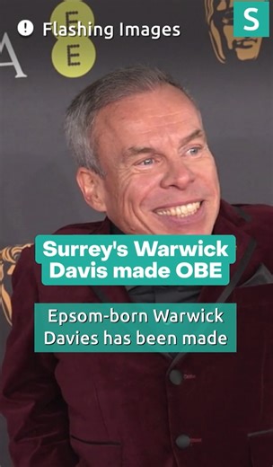 91K views · 2.4K reactions | Epsom-born Warwick Davis has been made an OBE in the New Year Honours! 拾 | Surrey Live | Facebook