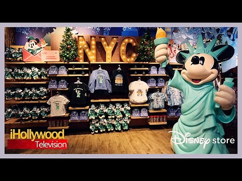 NEW Christmas Merch at Disney Store 2025 - Inside DISNEY STORE New York City