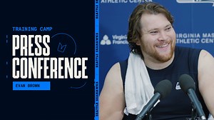 19K views · 427 reactions | "Geno Smith is a leader second to none." Evan Brown speaks to the media following practice. | Seattle Seahawks | Facebook