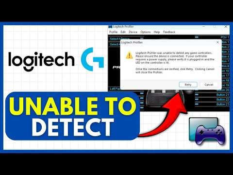 How To FIX Logitech PROFILER “UNABLE TO DETECT ANY CONTROLLERS” (EASY) 2026