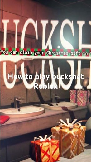 How to play buckshot Roblox