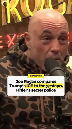 Joe Rogan raises concerns about the presence of militarized forces in the streets, questioning if this approach leads to U.S. citizens being detained for not carrying identification. He asks, "Are we really going to be the Gestapo? Where's your papers? Is that what we've come to?" This highlights fears about civil liberties and the potential for overreach by authorities. The comparison to the Gestapo suggests a worry about authoritarian tactics being used within the United States. Rogan's commen