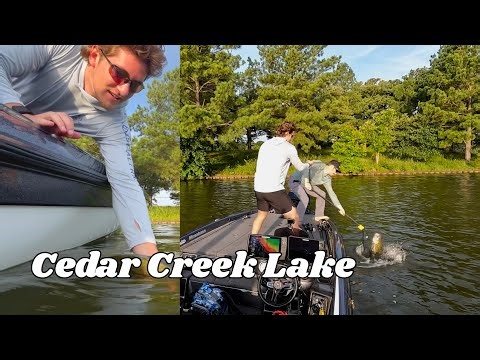 Fishing Cedar Creek Lake