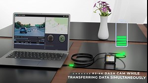 ROVE Ultimate 2.5ft Mini-USB Data Cable for R2-4K Dash Cam | Check Compatibility Image Before Purchasing