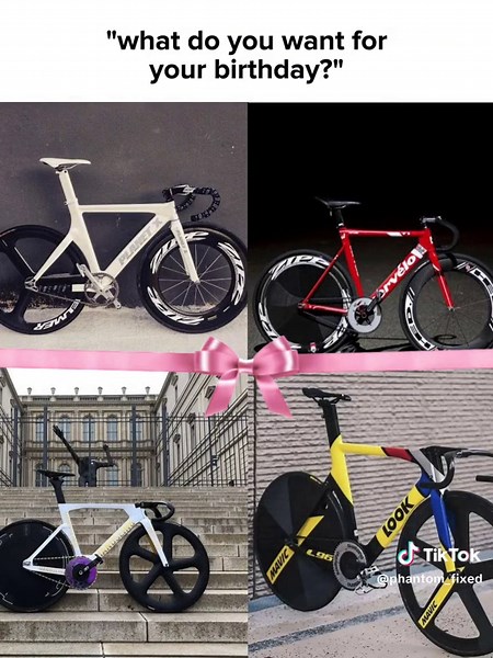 Unique Fixed Gear Bicycle for Sale with Memes and Cuts