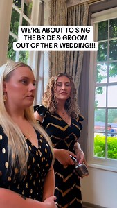 WEDNESDAY I’M IN LOVE!💍 We finally had this song requested! Of course, with Gemma & James getting hitched on a Wednesday we had to change the words to fit this! On a side note, the guests were SO much fun & it was so lovely to see so many people singing & dancing on their way out of the room! 🖤 📍- @nunsmerehall #harmonyweddingduo #harmonyweddings #bridesof2025 #augustbrides #augustweddings #weddingsinger #weddingsingeruk #fridayiminlove #ceremonyexitsong #realweddingmoments | Harmony Weddings