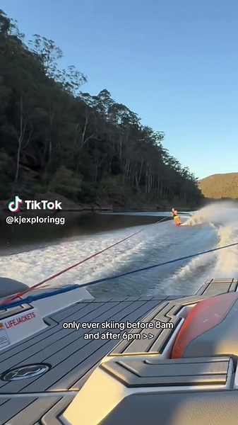 Experience Pro Water Skiing Behind a Nautique GS20