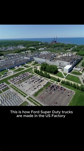 This is how ford super duty trucks are made in the us factory #engine #factory #toyota #viral100k #everyone