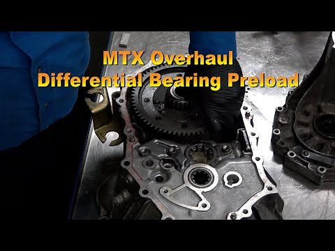 Toyota C52 Manual Transaxle (10) Overhaul Differential Preload Video
