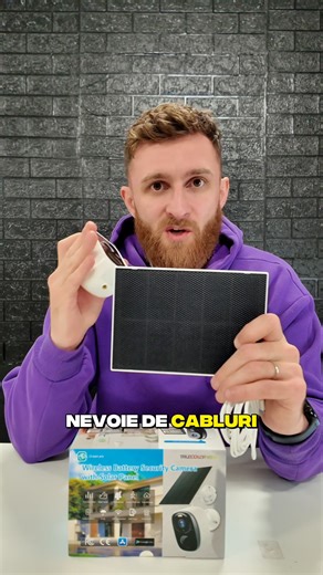 Camere de supraveghere care filmează 2-4 luni fără încărcare panou solar pentru filmări 24/24. Comanda aici cu transport gratuit👉https://www.noarauto.com/collections/camere-supraveghere | Noar Auto