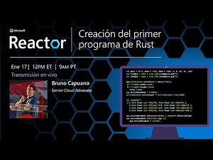 Primeros pasos con Rust - Creación del primer programa de Rust