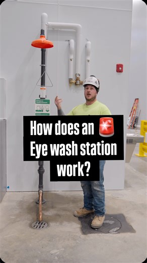 Nick Galizia on Instagram: "Workplace Safety: Emergency Stations and Hydration Solutions ⚠️🔧💧 Reid breaks down for us the critical safety equipment in the production workplace, including an emergency eye wash station and safety shower designed to help workers quickly rinse off potential chemical contamination. We also explore the filtered drinking fountains we installed with bottle-filling capabilities that provide clean, safe water for employees. ♻️ #WorkplaceSafety #EmergencyEyeWash #Workpla
