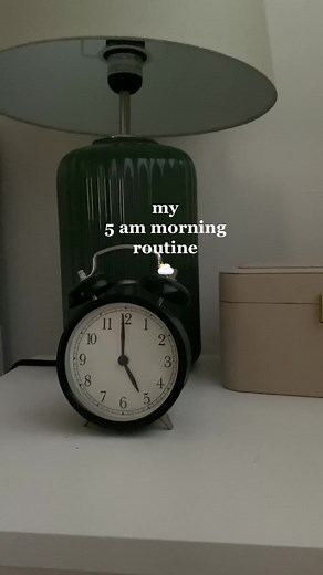 Relaxing ASMR Morning Routine at 5 AM