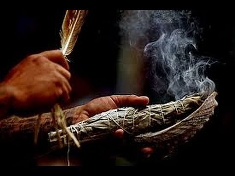 Smudging White Sage Ritual