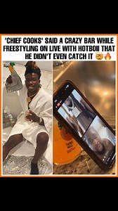 🧐🧐 DID YOU CATCH IT??? Florida rapper @chief_cooks dropped a freestyle on live with Hotboii and caught him off guard.. 🔥🔥🔥 or 👎🏾👎🏾👎🏾 | Florida Promo