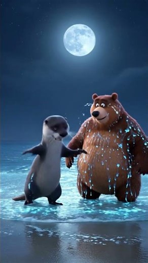 Splash Buddies 🌙 Animated Short #cartoon #kidscartoon #funny