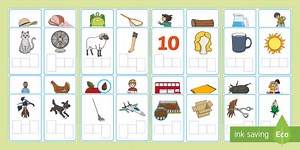 CVC Word Frames for K-1st Grade | Reading | Spelling