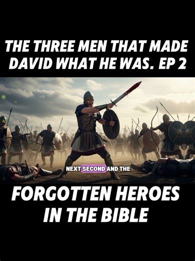 The men who made David what he was. #themenwhomadedavidwhathewas #kingdavid #davidandgoliath #Eleazar