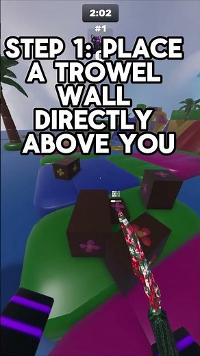 New Trowel Glitch!! | #roblox #rivals