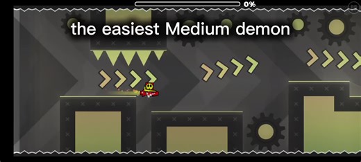 Easiest Medium demon in gd #реки | Geometry Dash