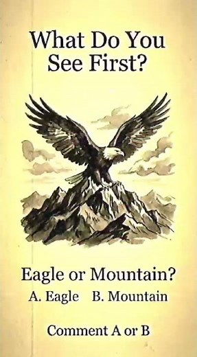 Eagle or Mountain Inkblot Test: What You See First Reveals Your Personality Traits Fast