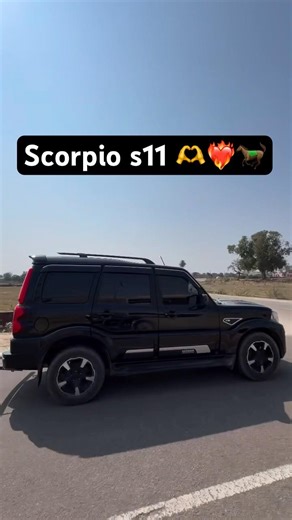 Mahindra Black Scorpio classic s11 🫶🐎 #mahindrascorpioclassic #automobile #shorts
