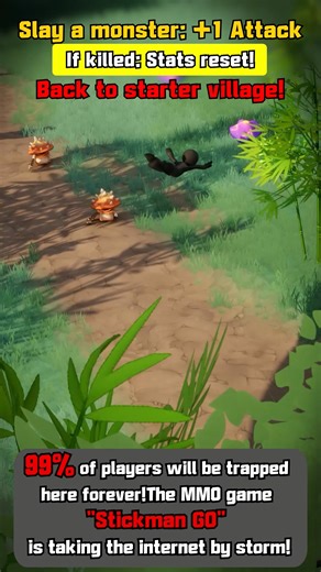 Get stronger anytime, anywhere with a single tap on your phone and enjoy the pleasure of stress relief! | Stickman GO