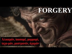 Hebrew's First Forgery