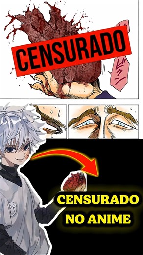 A cena que o anime teve medo de mostrar #hunterxhunter #anime #shorts