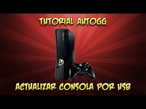 tutorial autogg - actualizar la consola por usb metodo xell