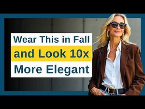 8 Genius FALL FASHION TRENDS 2025 That Make Women Over 50 LOOK EXPENSIVE