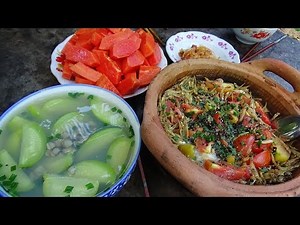 CÁ CƠM KHO CÀ Và DƯA HẤU NON NẤU CANH HẾN • Toàn Miền Tây