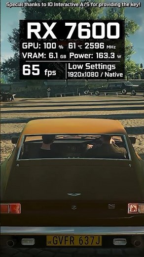 007 First Light - RX 7600 | Low to Max Settings