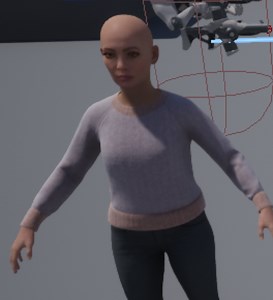 Has anyone had issues with hair not showing?