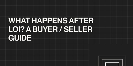 🏴‍☠️ ⚡️ What Happens After LOI? A Buyer / Seller Guide (Acquisition Concepts)
