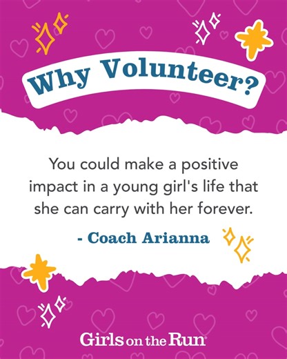 Girls on the Run volunteers are ordinary people with extraordinary...