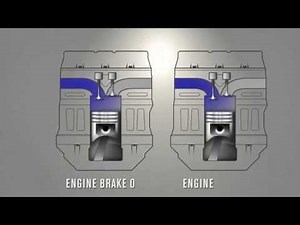 How a 'Jake Brake' works
