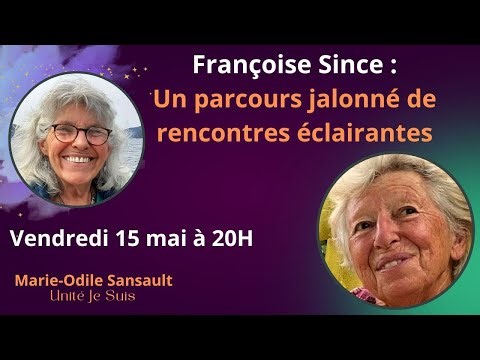 🧑‍🤝‍🧑 Une soirée avec Françoise Since : un parcours jalonné par des rencontres éclairantes