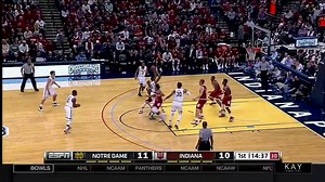Highlights from Indiana's 80-73 win vs. Notre Dame. | Indiana Basketball