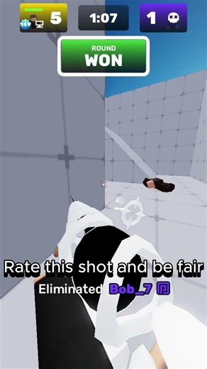 Rate this shot #roblox #gaming #shorts
