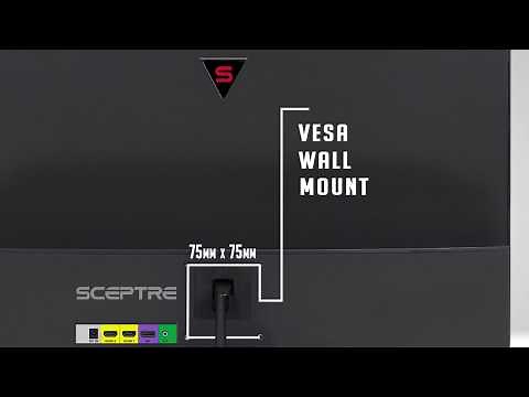 Sceptre Curved 24" Gaming Monitor: C248B-144RN Features