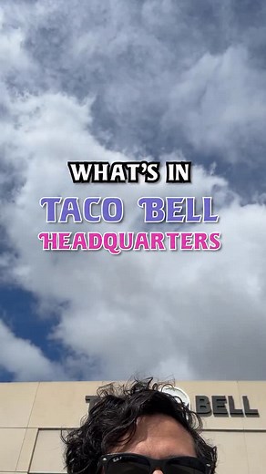 What’s inside Taco Bell headquarters?? Taco Bell HQ is in Irvine California and will occasionally invite people out to try new and limited food. Chefs who created the recipes will come share their creations. They also showed the taste testing booths. There’s also a hall with history and merchandise that dates back to the beginning. OH and in the parking lot sits the original Taco Bell @tacobell And shout out to the amazing @erinrobinson for bringing me! #tacobell #fastfood | Khail Anonymous