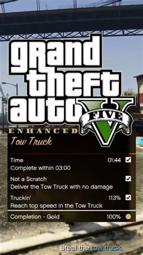 "Tow Truck" TIPS to GOLD! #GTA5 #Shorts