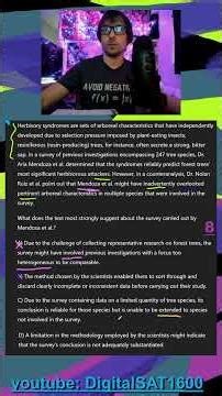 Scientific Adaptations (Hard) -- Real Past SAT Questions