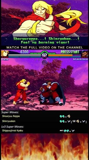 Ken is BROKEN in Street Fighter Zero 3 Mix 😱