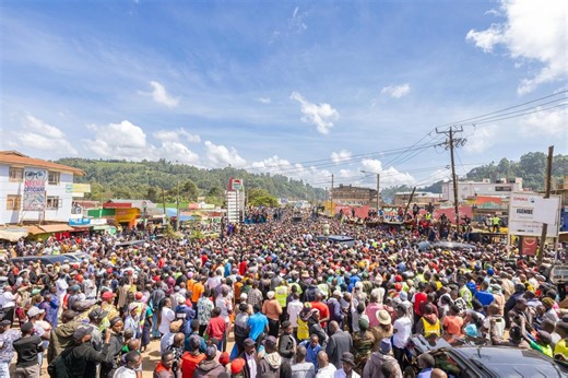 Ruto tours Meru, Kirinyaga